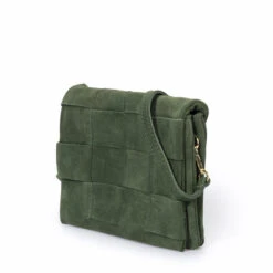 Hailey Sac Cuir Tressé Italien 19 Hailey Sac Cuir Tressé Italien -Looqita sac cuir tresse italien Hailey vert 34