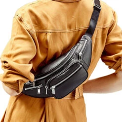 Napa Sacoche Banane Femme Cuir -Looqita sacoche banane femme cuir Napa porte