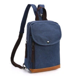 Zélie Sacoche Banane Femme Vintage -Looqita sacoche banane femme vintage Zelie bleu denim