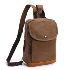 Zélie Sacoche Banane Femme Vintage -Looqita sacoche banane femme vintage Zelie marron