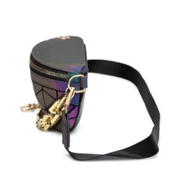 Sacoche Banane Holographique Shyni -Looqita sacoche banane holographique Shyni cote