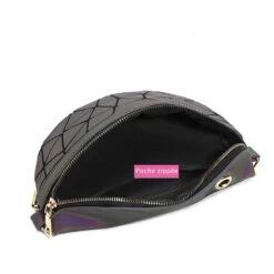 Sacoche Banane Holographique Shyni -Looqita sacoche banane holographique Shyni interieur