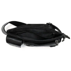 Kelly Sacoche Banane Femme Cuir -Looqita sacoche bane femme kelly interieur