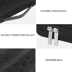 Mosiso Sacoche Ordinateur Femme MatelasséE -Looqita sacoche ordinateur femme Mososo details