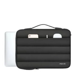 Mosiso Sacoche Ordinateur Femme MatelasséE -Looqita sacoche ordinateur femme Mososo dos